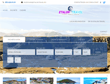 Tablet Screenshot of etalontravel.ro